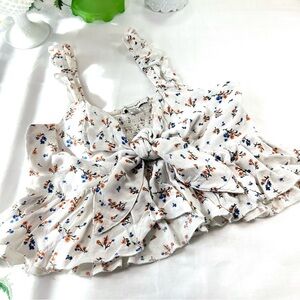 American Eagle Floral Crop Top